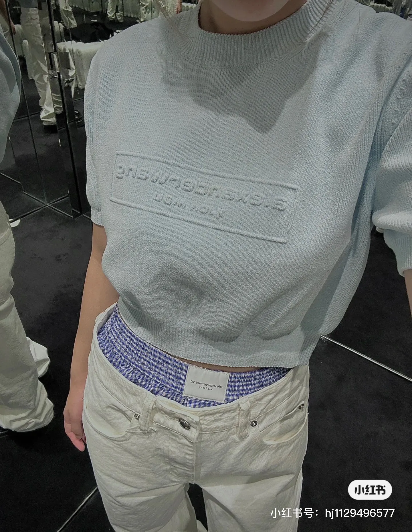 M #Alexander Wang •New Arrival ✅✅✅In Stock Quality Size：S M L ： Blue Pink